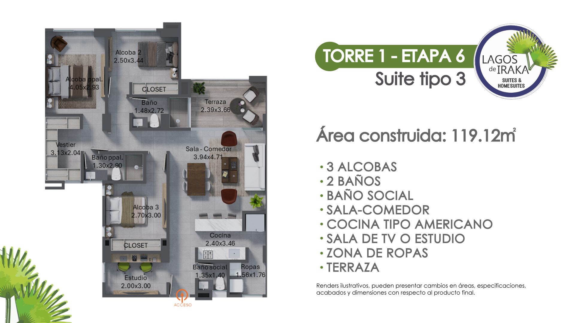 TIPO 3 IRAKA SUITES