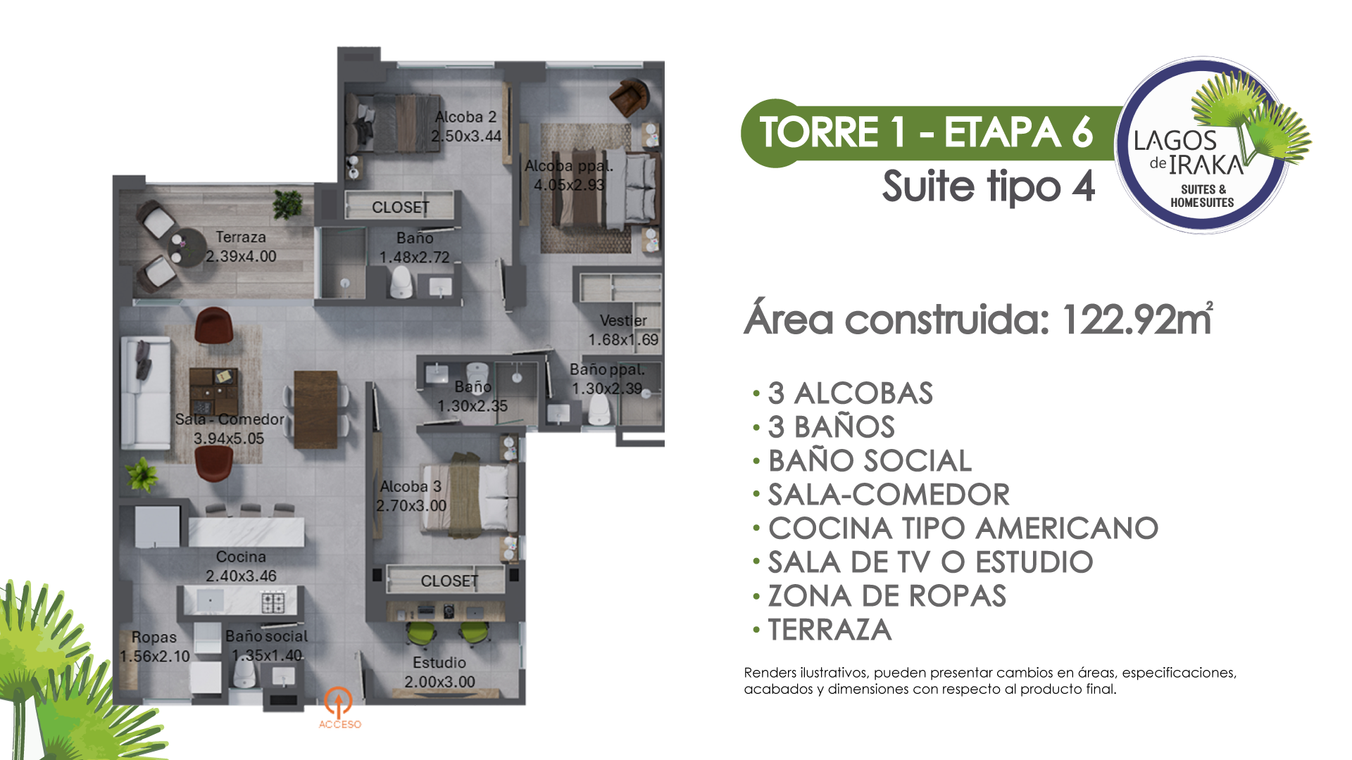 TIPO 4 IRAKA SUITES